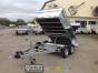 Benne Robust LIDER - PTAC : 1500kg - 2 essieux freinés - 253 x 134 x H50 cm Pompe Manuelle